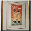 A54. Framed advertisement. 